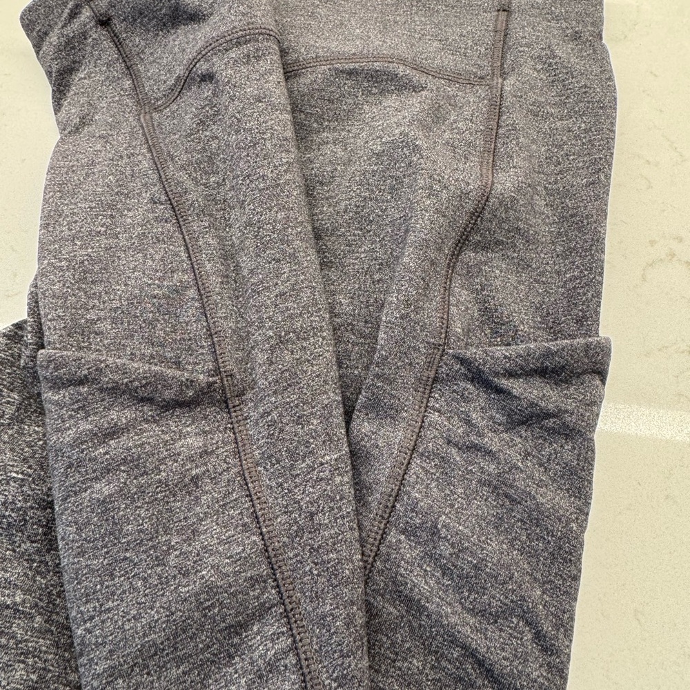 Lululemon Charcoal Gray Leggings - Picture 2 of 6